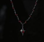 Thorned Rose Necklace – Gothic Vampire Elegance - Image 3